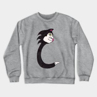 Conidi Art Logo - The Cat Crewneck Sweatshirt